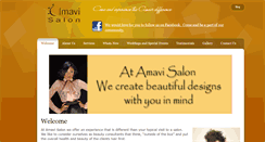 Desktop Screenshot of amavisalon.com